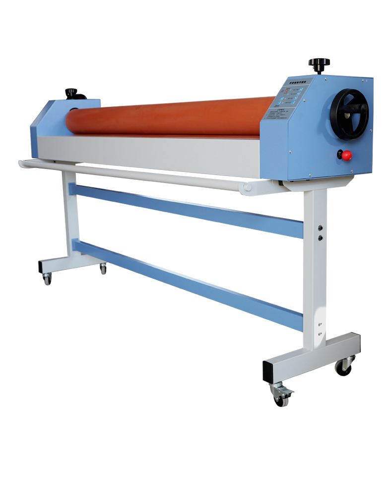 覆膜机加重实心电动冷裱机广告图文写真喷画过膜kt板玻璃板材裱膜