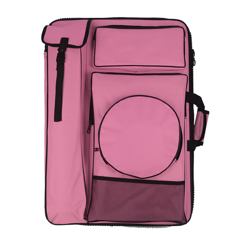 美术素描画包画板袋美术生写生防水大拉链带钢圈4k多功能画包画袋