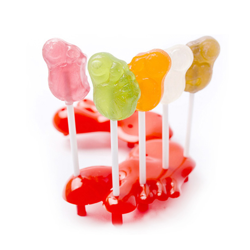 珍宝珠奇胜丫丫糖540g60支/盒混合水果味脚丫糖儿童礼物