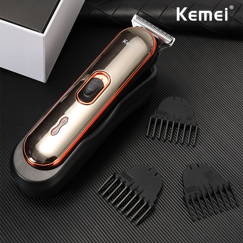 亚马逊科美km-371快充电动理发器发廊雕刻电推剪大容量油头电推子
