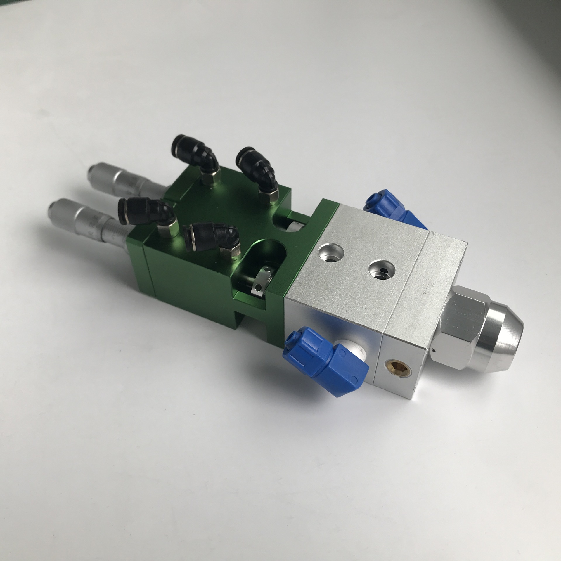 新款716双液点胶阀 适用各种ab胶水 顶针式 可调ab胶点胶阀