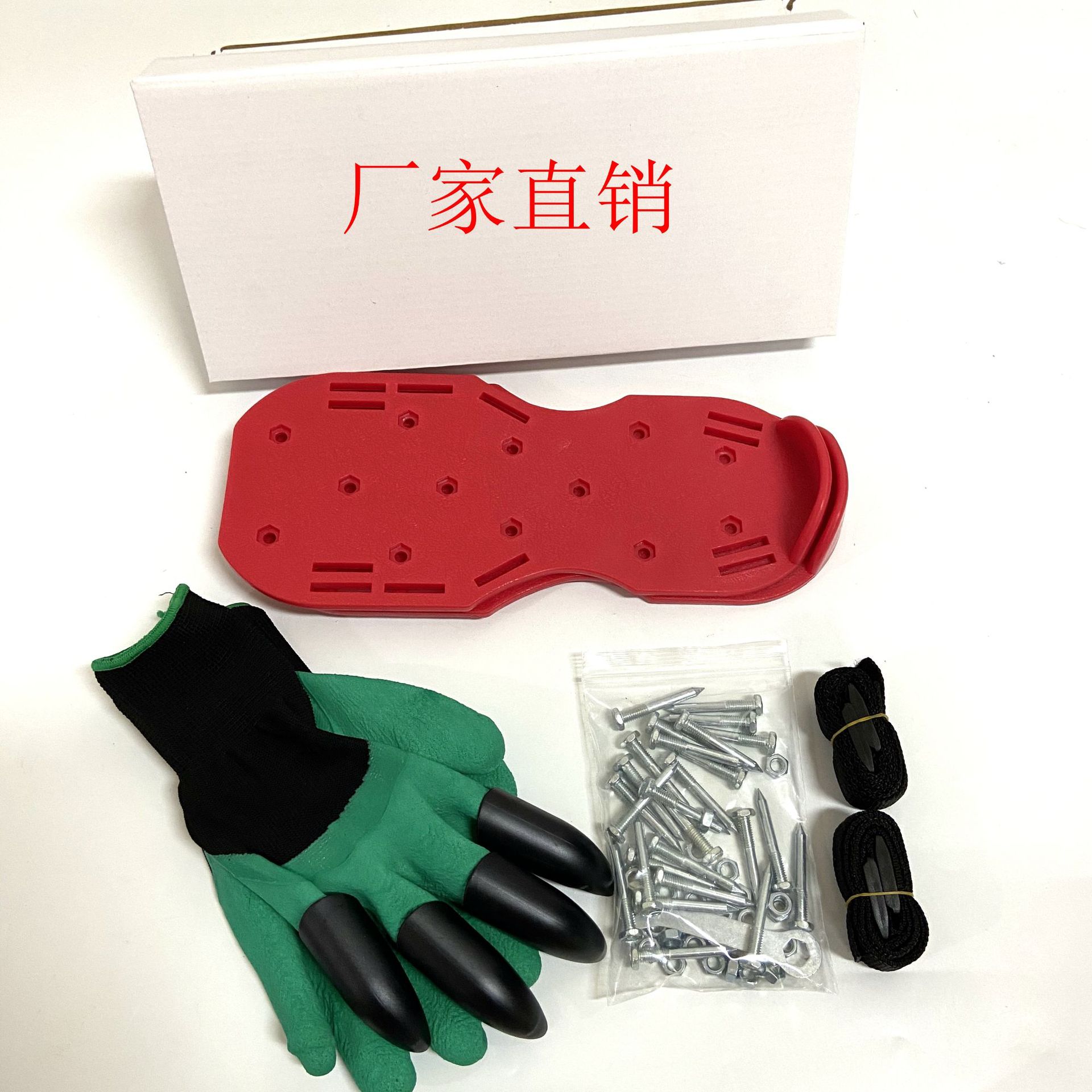 Factory Direct Sales New Brush Shoe with Gloves Loose Soil Shoes Lawn Shoes Self-Leveling Epoxy Floor Brush Shoe