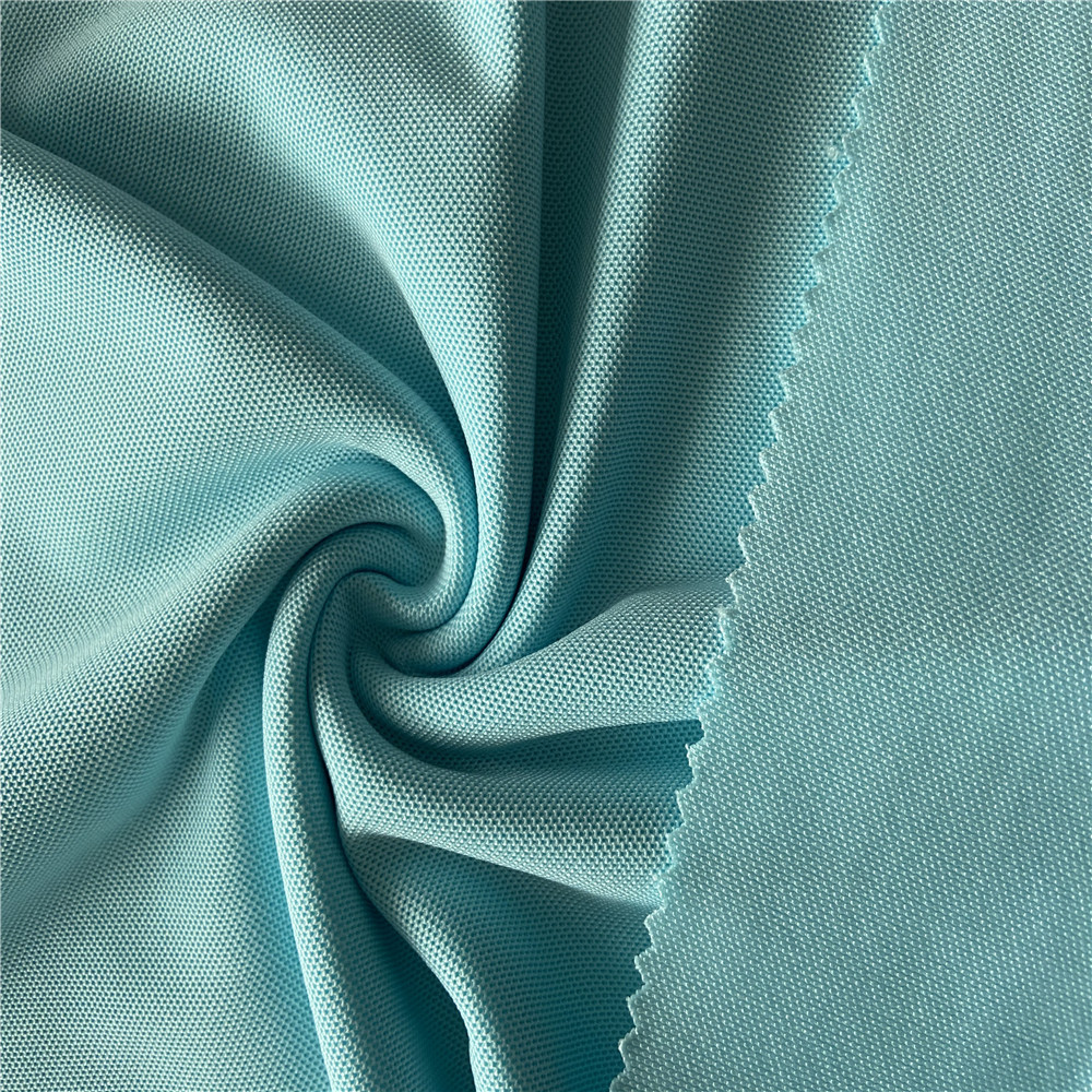 全涤针织珠地网眼吸湿排汗快干速干t恤篮球服校服polo衫速干口罩