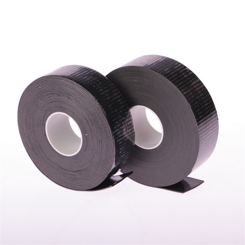 半导电自粘带黑色电工胶带工厂直供半电力胶带导电胶带