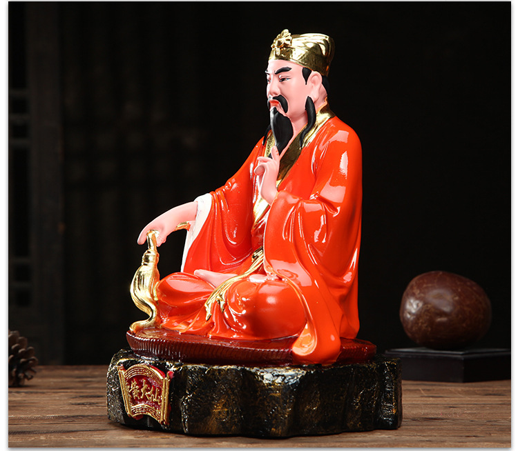 黄大仙摆件家用供奉寺庙使用素养真人黄初平树脂神像镇宅12寸16寸