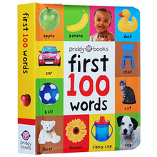 一百个单词纸板书 英文绘本 First 100 Words 初级入门 1