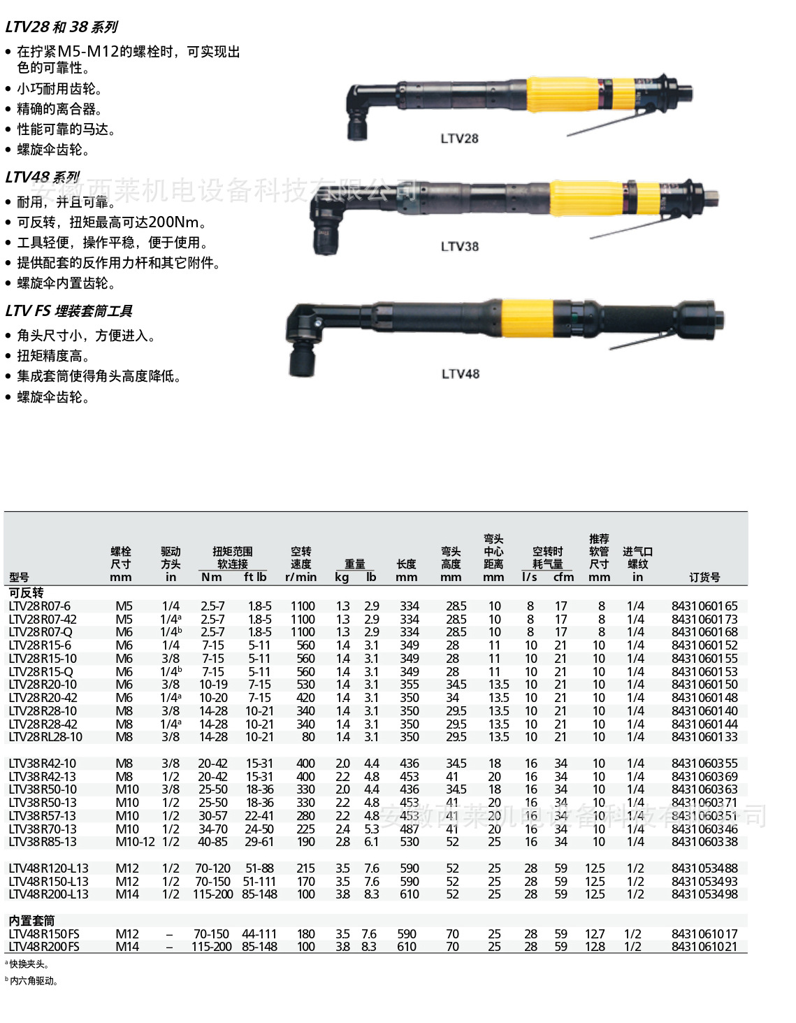 atlascopco阿特拉斯直柄式拧紧枪扭矩控制