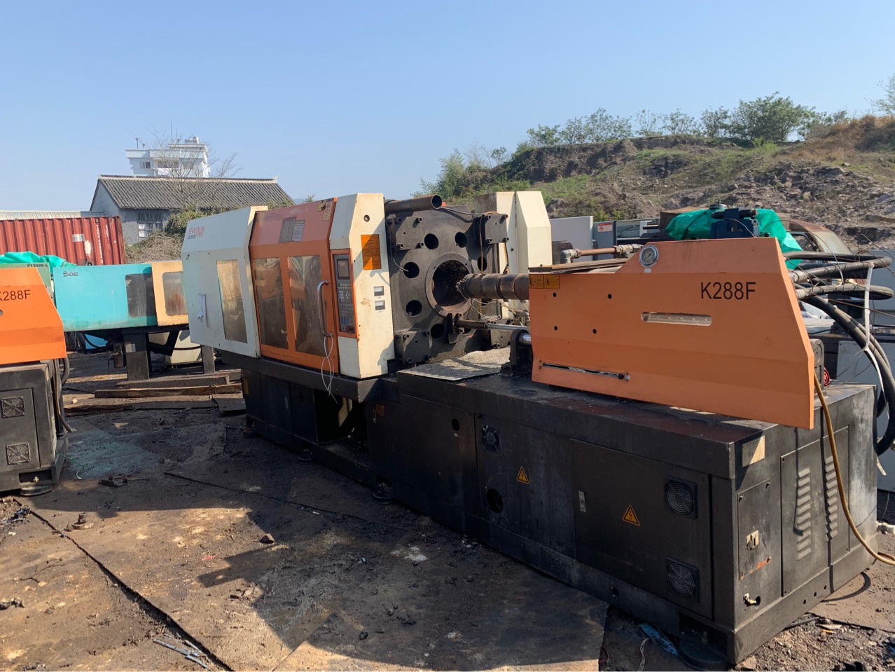 出售凯迪威288吨变量泵 曲臂注塑 卧式注塑机塑料成型机