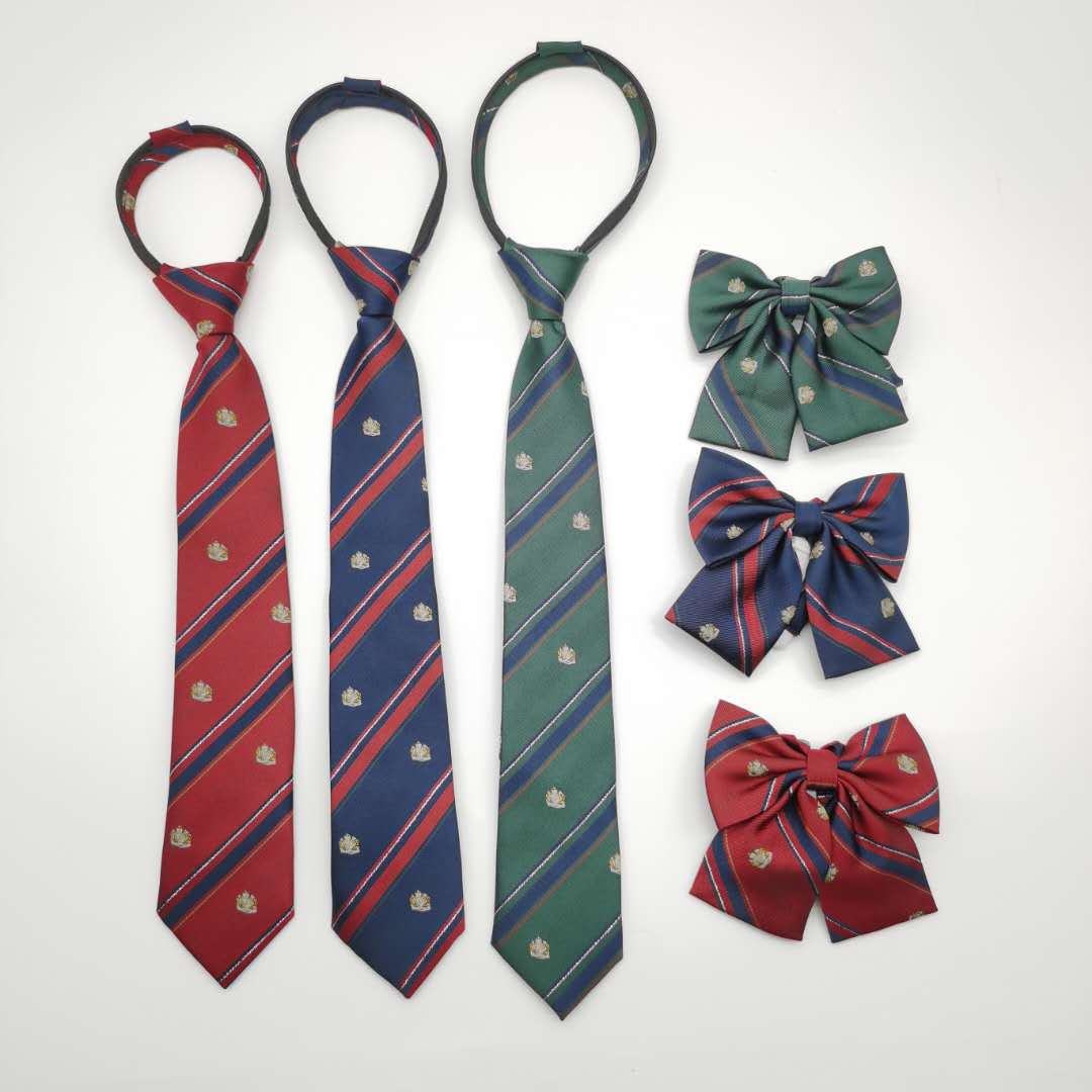 宋小侠 学生校服水手服拉链免打日系jk制服领带衬衫蝴蝶结刺绣花