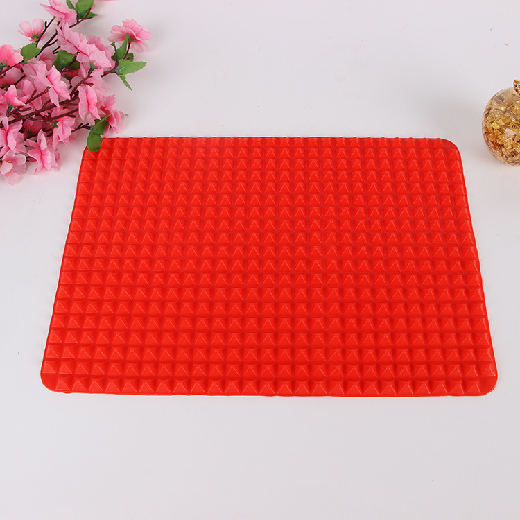 金字塔硅胶烤垫烤鸡烤鸭烤肉垫耐高温烤箱垫烤盘垫烤网垫隔热垫