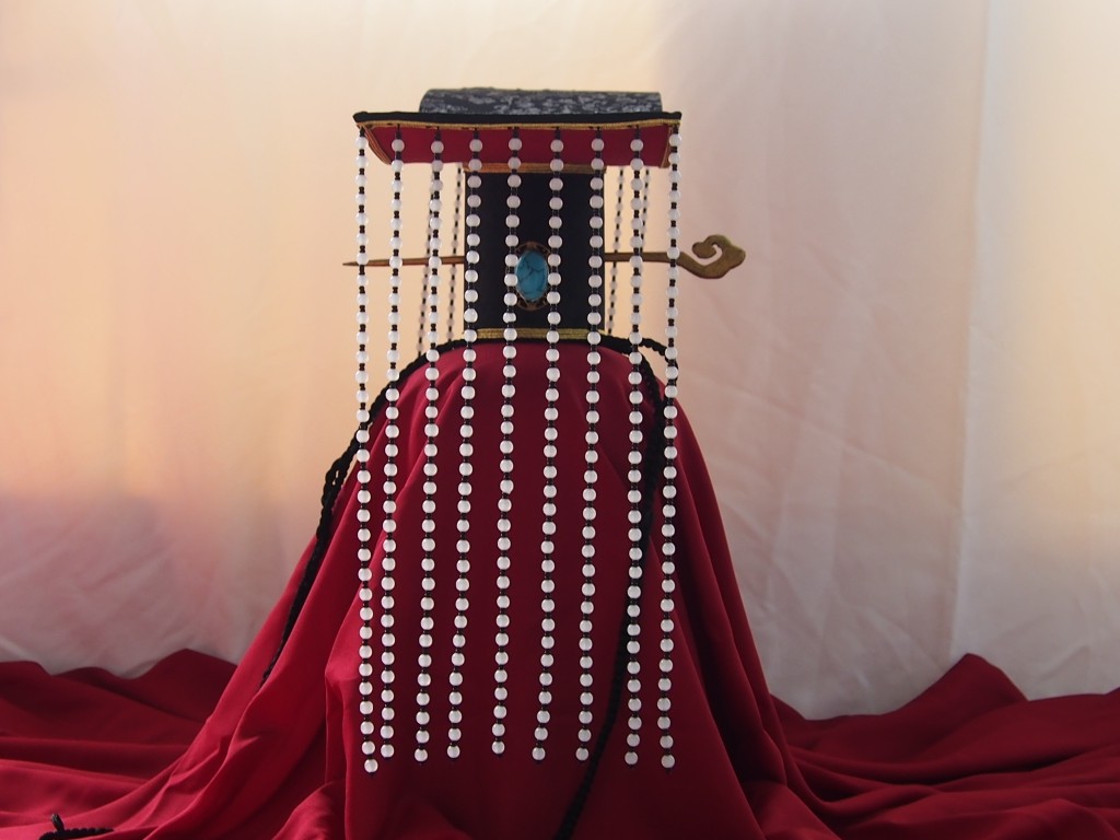 厂家制作冠帽汉服头饰古代王公礼冠九旒冕冠演出帽冠