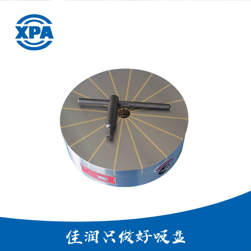 平面磨床加工用圆形放射永磁吸盘xf51*300现货供应支持定制