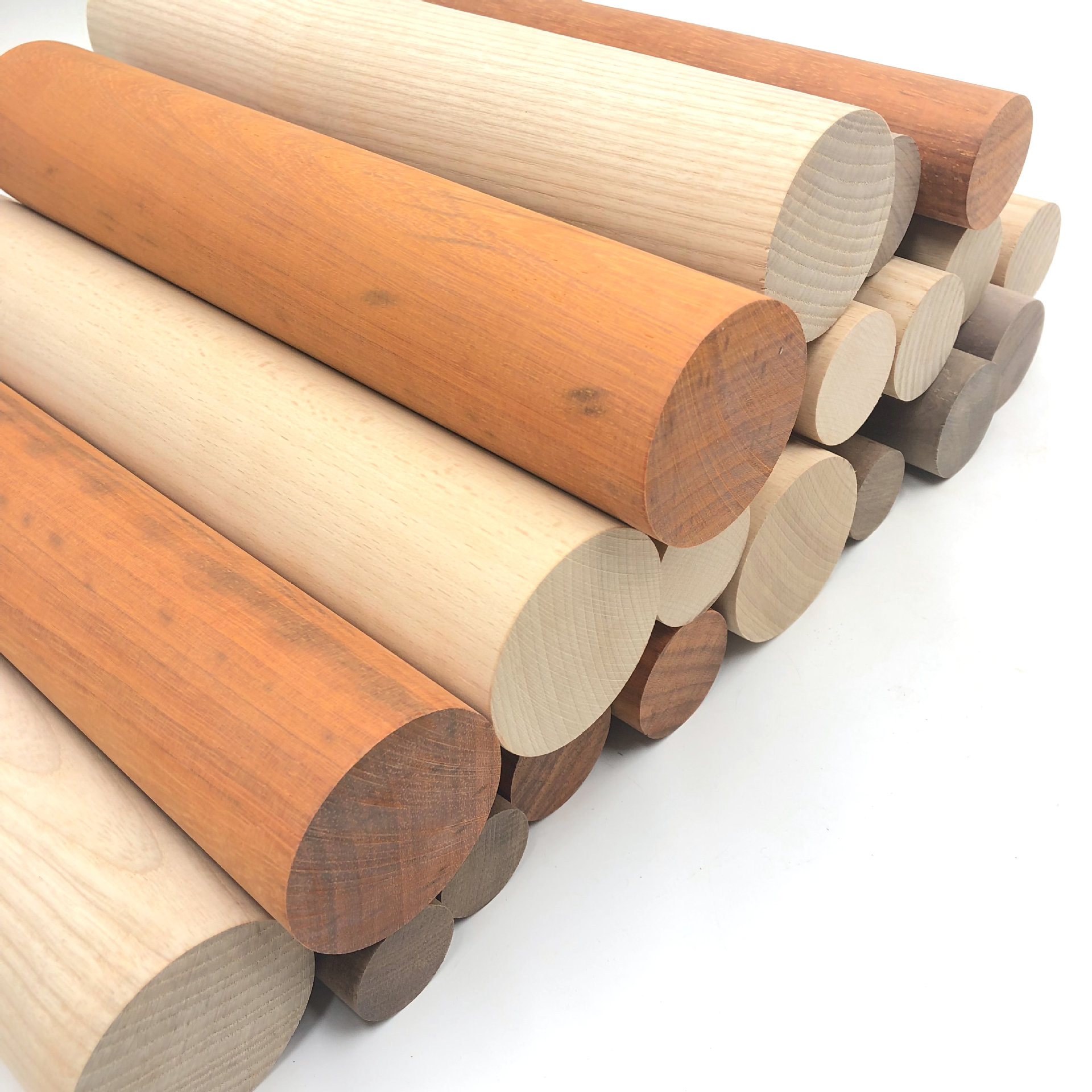 瑜伽开背棍榉木实木圆木棒diy手工模型厂家批发工艺圆木棒材料