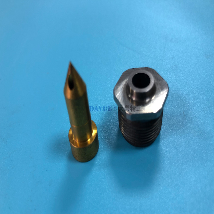 点胶机嘴加工 钨钢喷咀热熔胶机喷胶嘴定做 合金点胶阀撞针喷嘴头