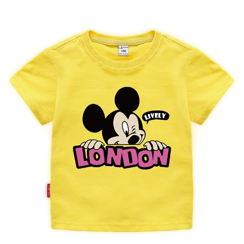 2020米奇新款童装儿童夏装短袖t恤男女童打底衫宝宝半袖t恤童上衣