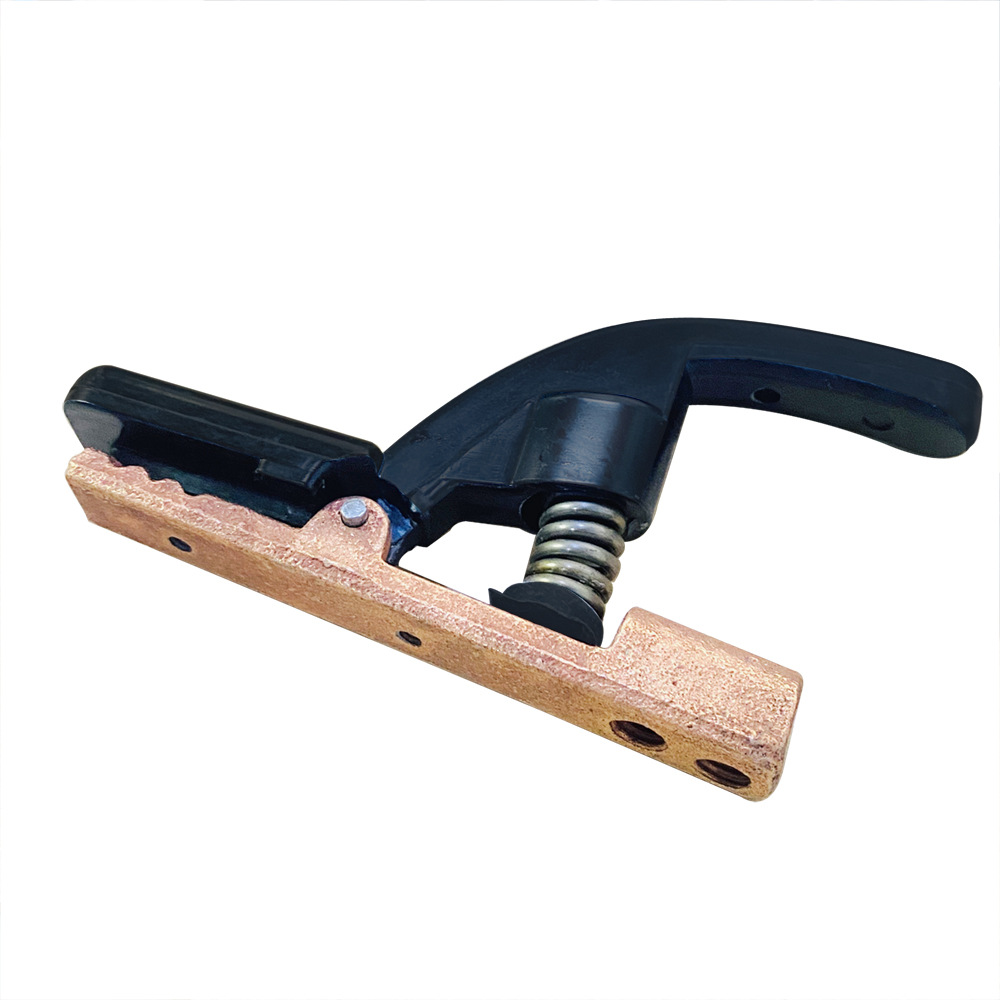 电焊机配件300a加重型地线夹接线夹焊接地线夹子接地钳纯铜电焊把采购