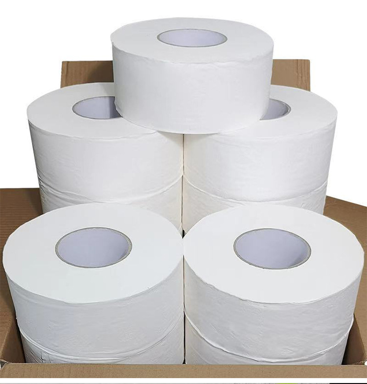 大盘纸宾馆酒店厕所商用卫生纸卷筒纸木浆纸珍宝大卷12卷500克