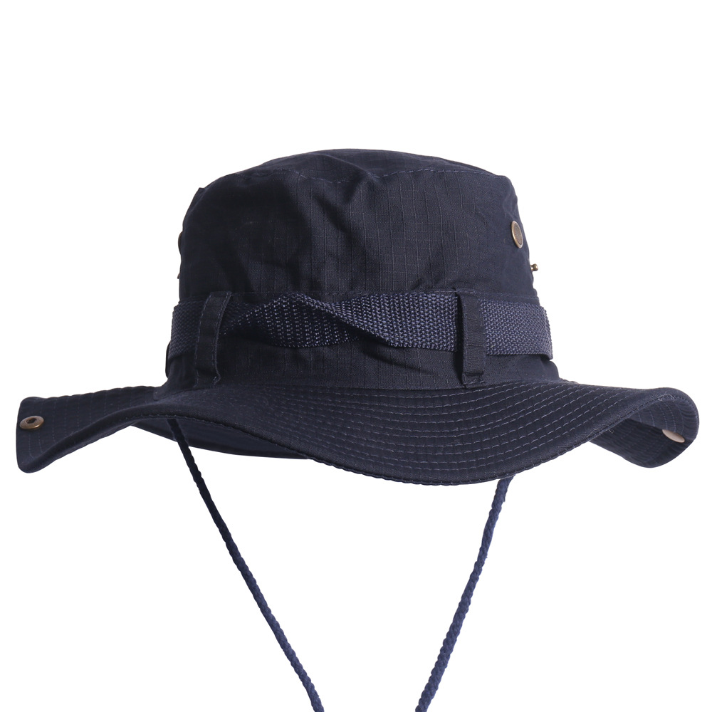 军版户外奔尼帽 遮阳帽 宽檐帽渔夫帽摄影帽登山帽钓鱼帽 双层顶