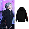 LOVE YOURSELF Vocal concert periphery Sweater zipper Hooded Cardigan