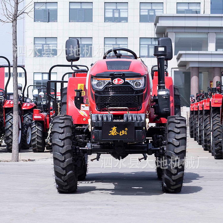 直销泰山四轮拖拉机农用耕田机省油涡轮增压梭式换挡水旱两用