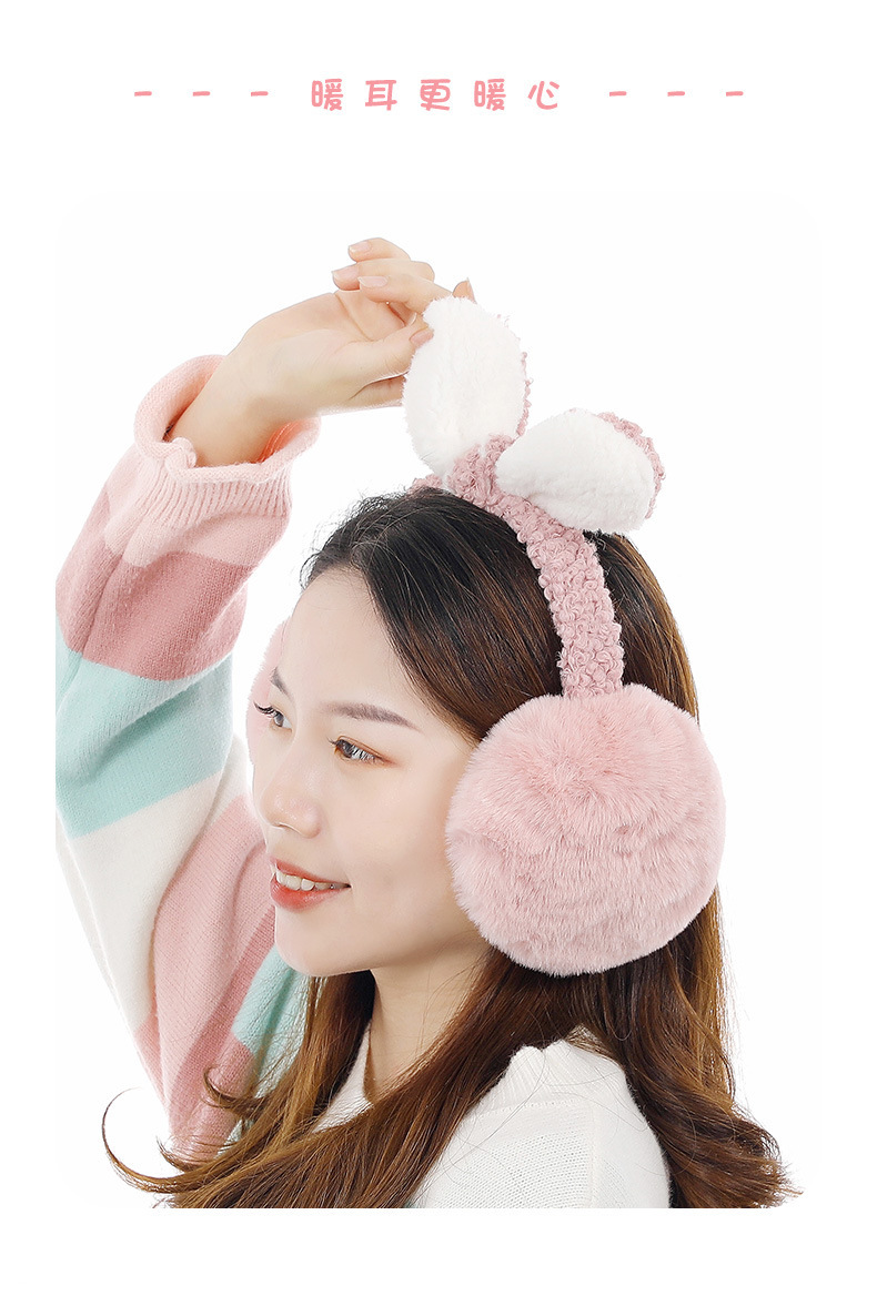 冬季韩版防寒耳罩女士可爱发箍耳捂耳套保暖学生加厚毛绒护耳套