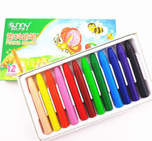 阳光天使 12色塑料蜡笔 0312 儿童蜡笔 涂鸦绘画笔 美术教学