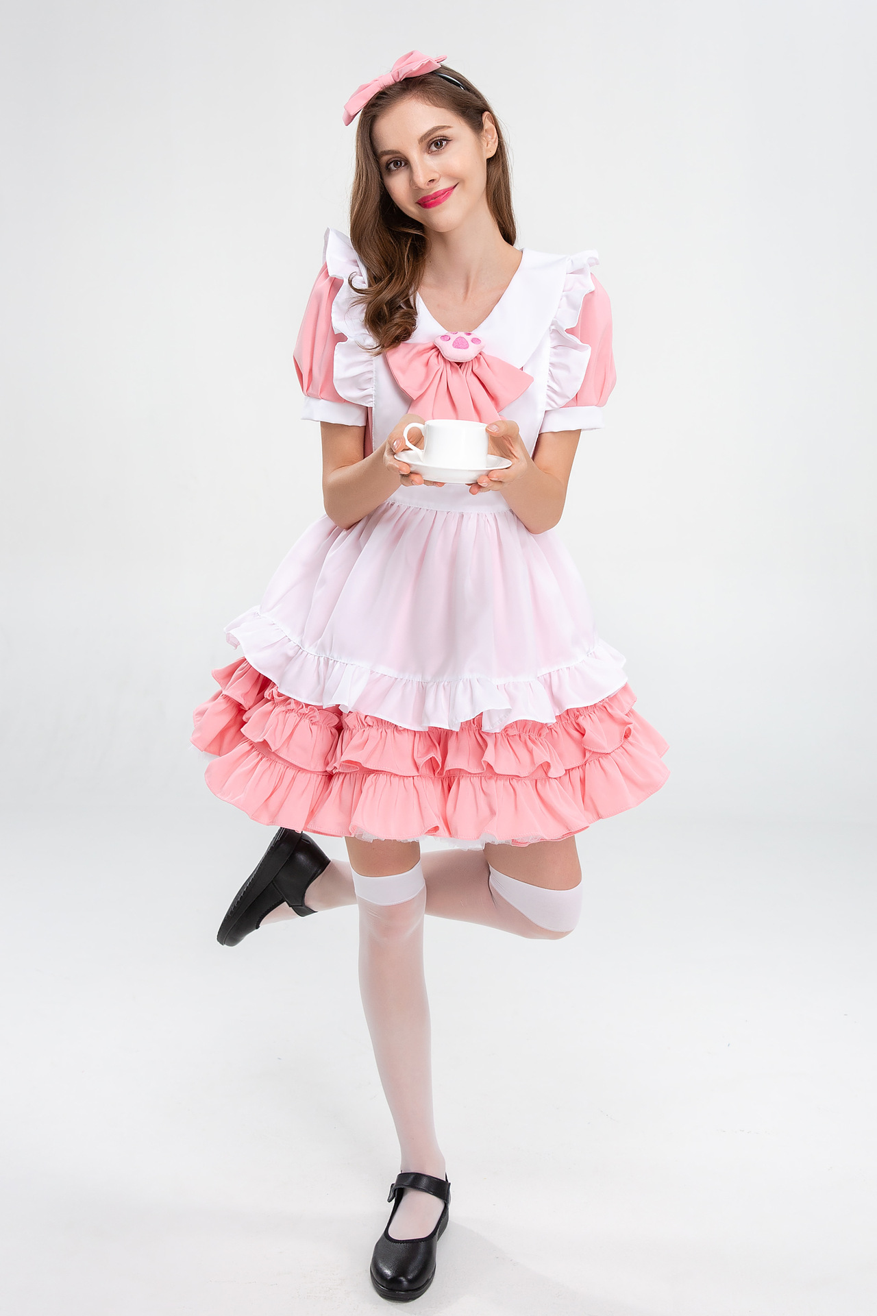 女仆服装角色扮演图片