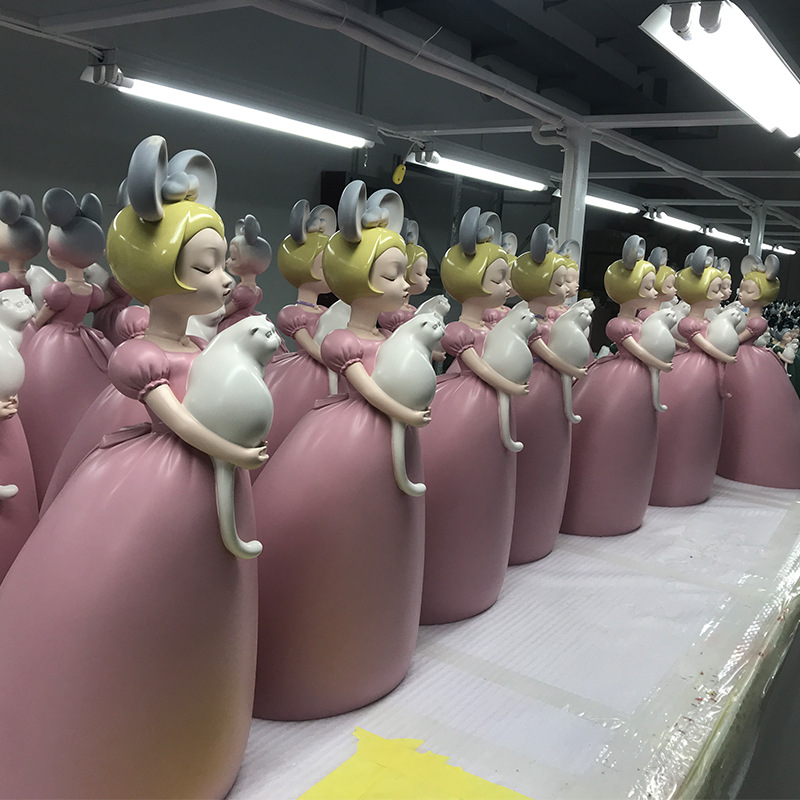 北京周边pvc注塑工艺品潮玩盲盒软装家居摆件树脂工艺品加工定制