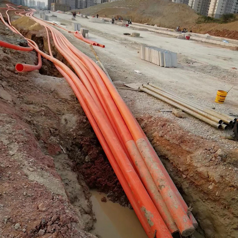 mpp顶管 牵引管 电力电缆保护管 照明开挖电力排管工程市政用管