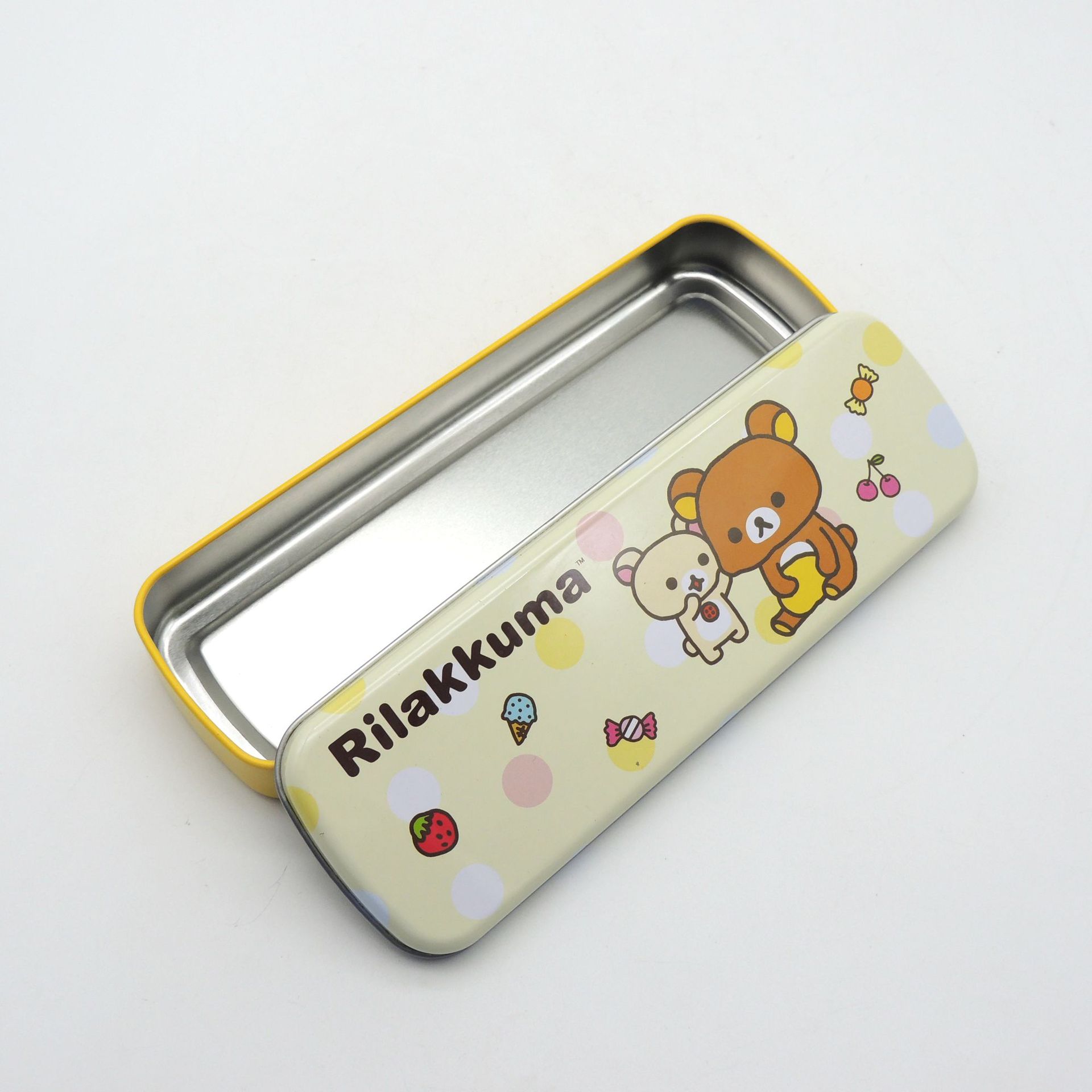 厂家批发 马口铁盒文具盒 学生铁皮文具 铅笔收纳铁盒 定制铅笔盒