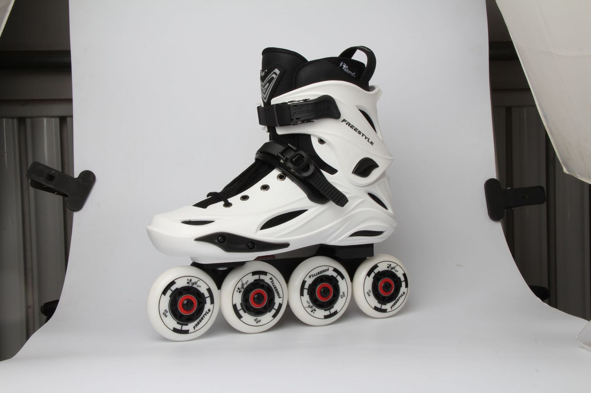 freestyle费斯忘川轮滑鞋成人直排轮旱冰鞋男女溜冰鞋花式平花鞋