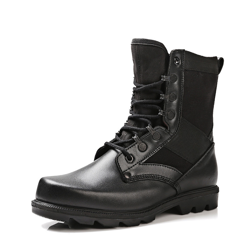 际华3515强人作战靴春秋季户外靴男女双密度皮靴工装靴一件代发