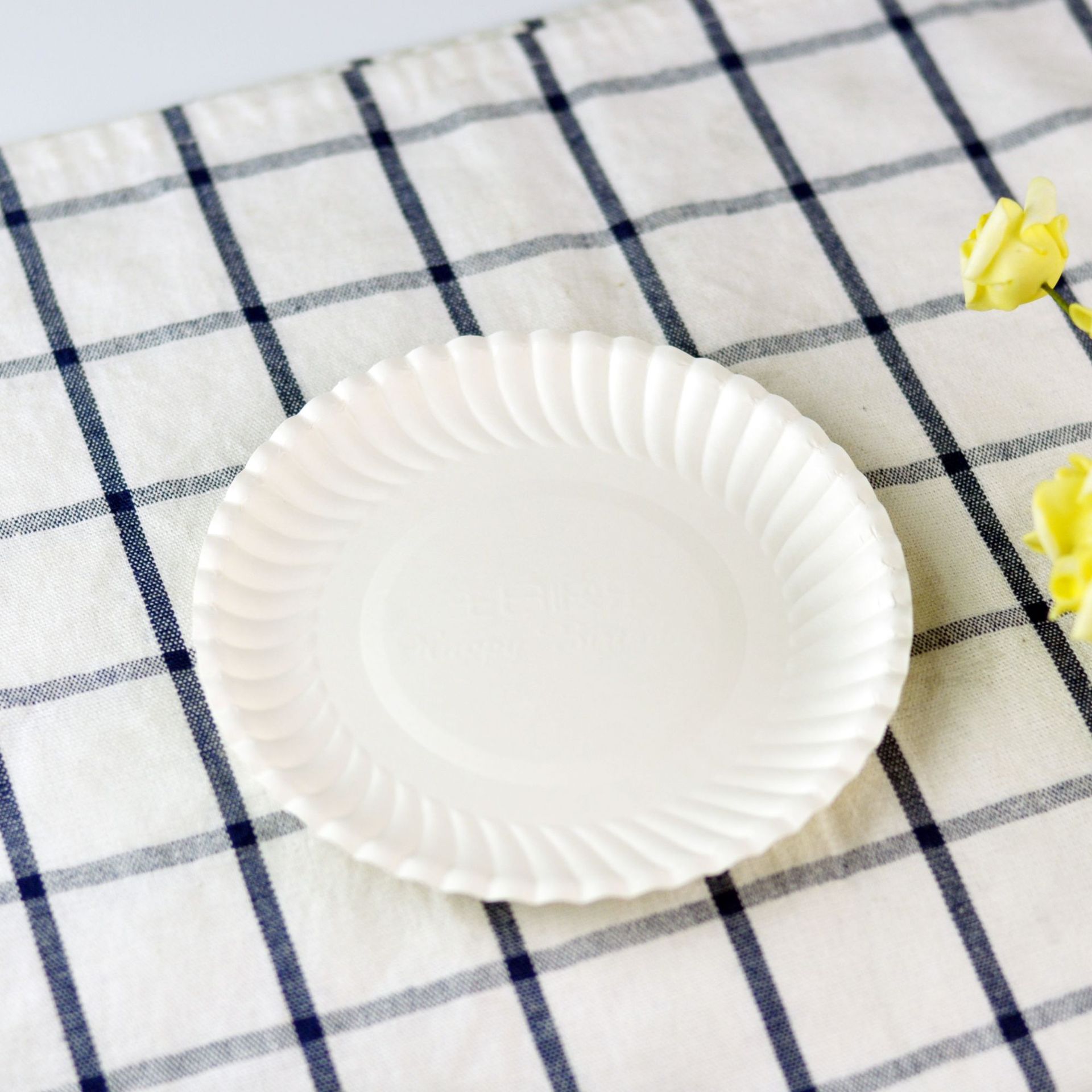 加厚一次性圆形生日蛋糕纸碟纸盘纸托手工diy餐盘食盘500只装特价