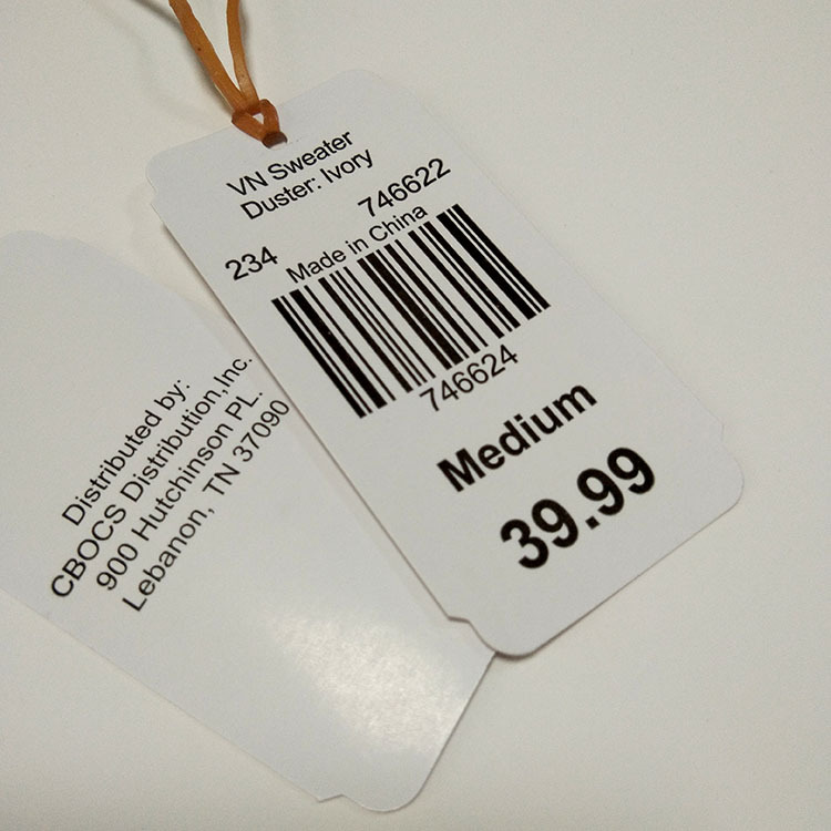 服装服饰布艺贴标签贴纸 化妆品说明不干胶标签 logo商标贴纸