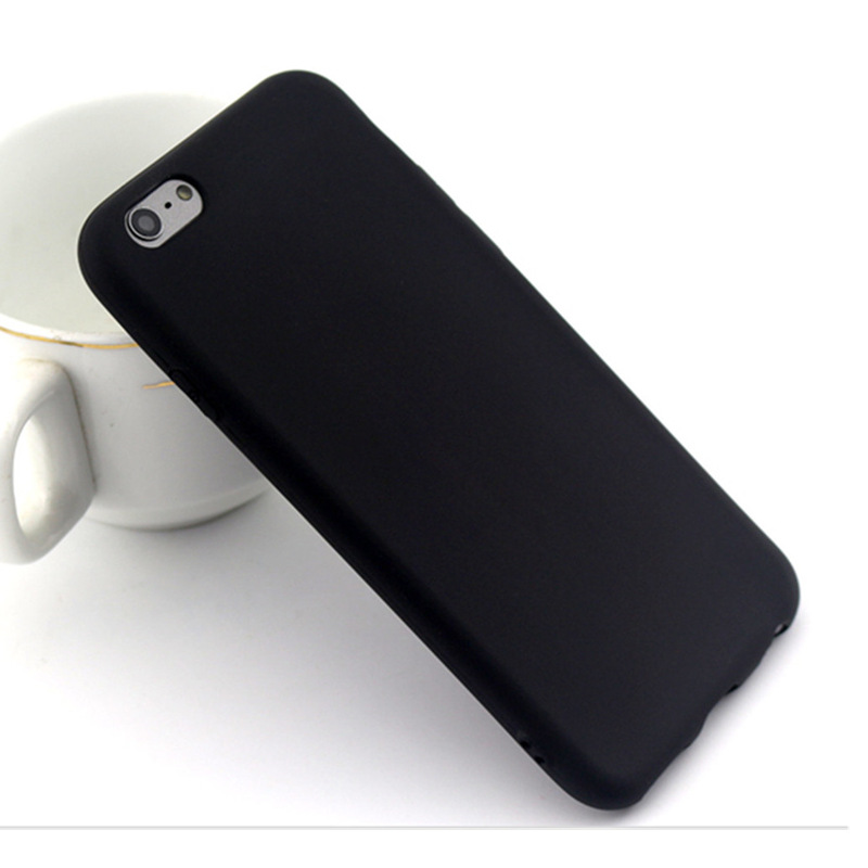 磨砂TPU手机壳适用OPPO  A92S黑色彩绘素材保护套批发外贸