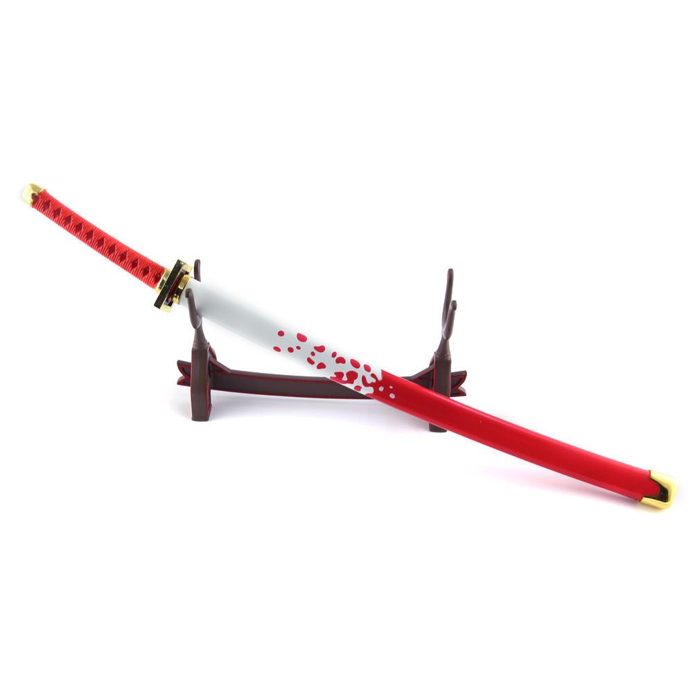 正版 海贼王 航海王 シリュウ 希留刀 索隆时雨爱德华合金模型