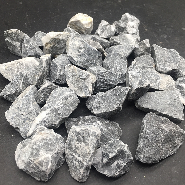 黑色砾石水洗石日式庭院枯山水碎石子深灰色洗米石子黑色石子石头