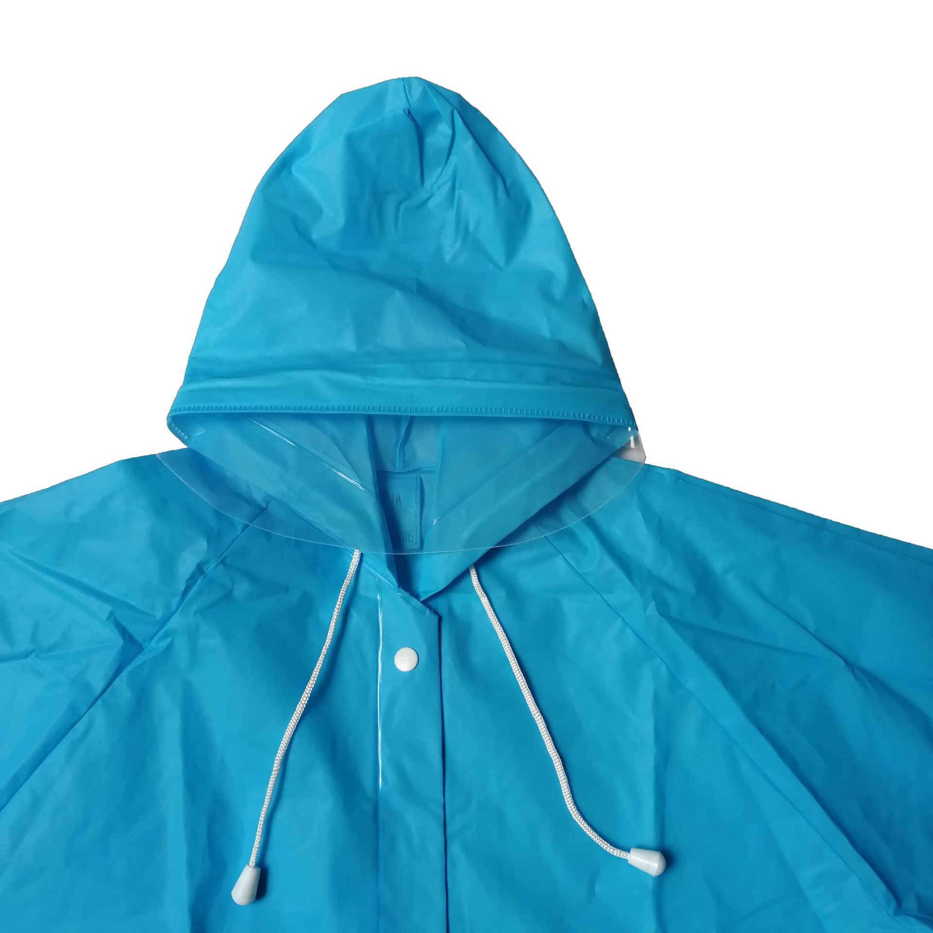 新款儿童简约雨衣 eva环保材质舒适雨衣 来图厂家定制雨披