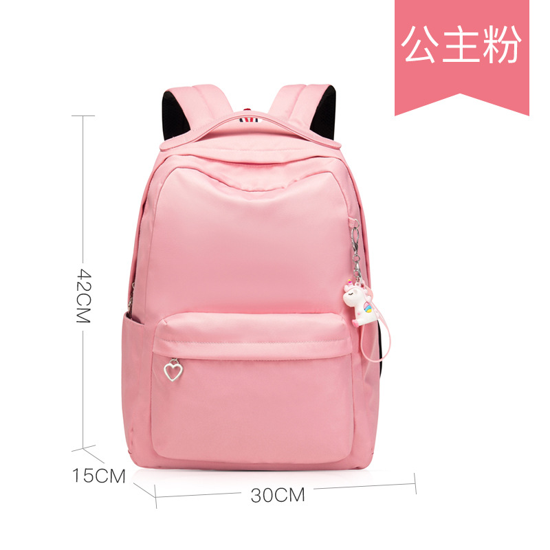 Backpack Women's New Waterproof High-Density Nylon Travel Small Casual Backpack Bag Practical Women's Bag Wholesale