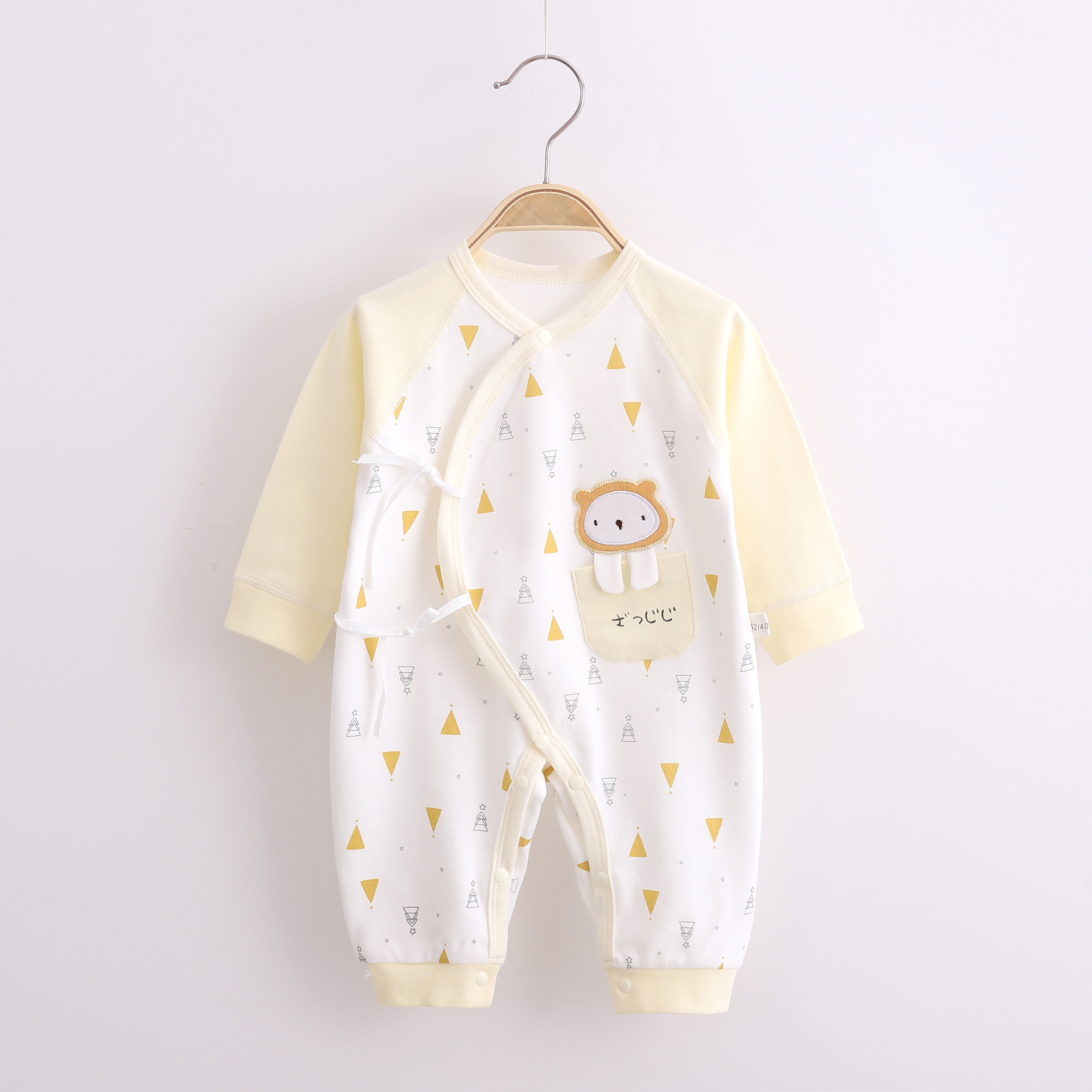 Manufacturer Baby Jumpsuit Baby Romper Heshang Clothing Baby Pajamas Boneless Cotton Four Seasons Baby Clothes