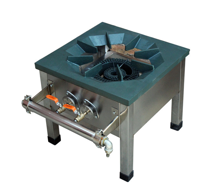 韩式低汤灶商用矮脚炉单双眼节能猛火燃气灶卤肉煤气灶煲汤炉