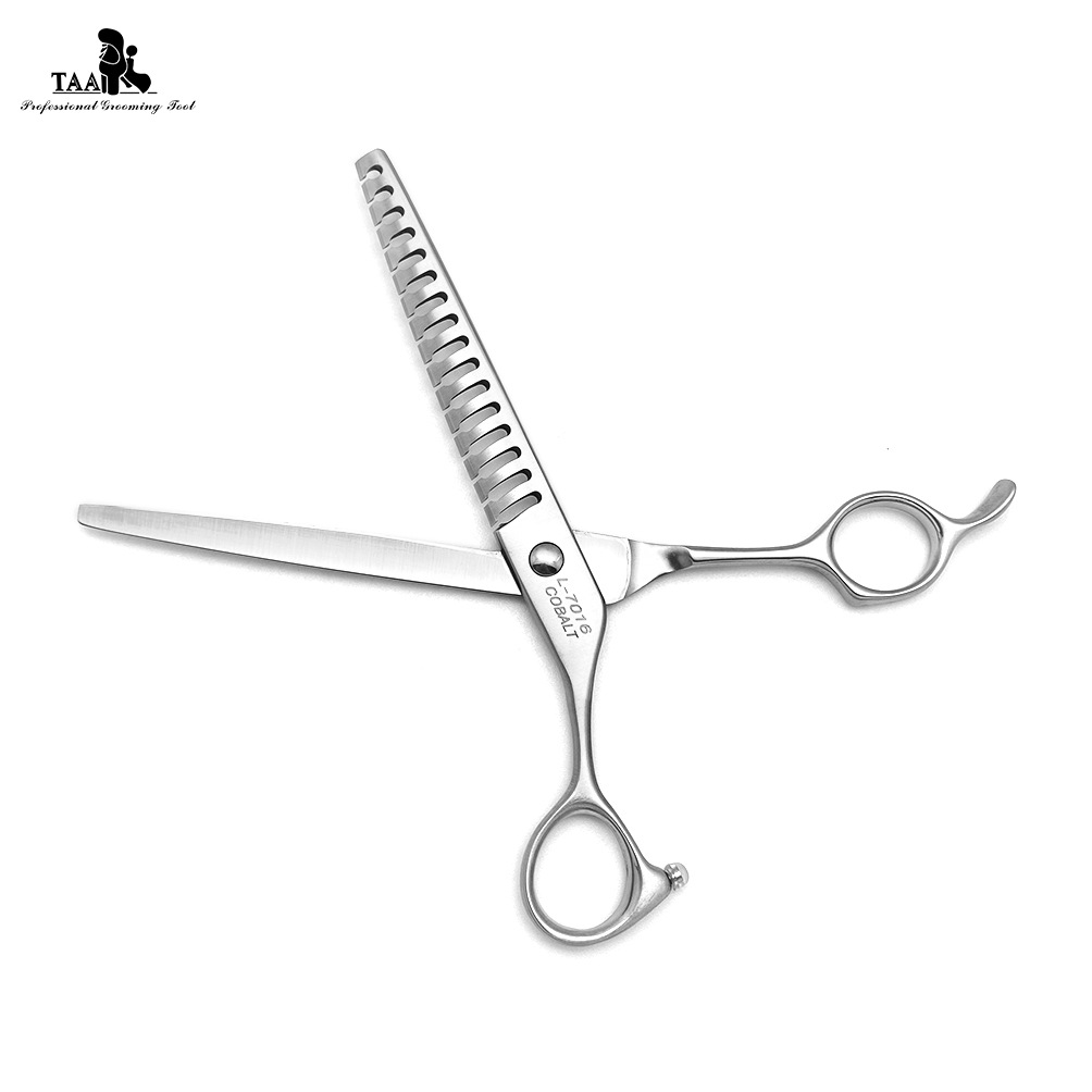 taa它它宠物美容师剪刀7寸左手鱼骨剪l-7016