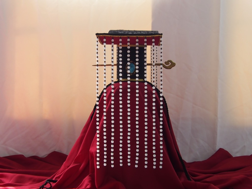 厂家制作冠帽汉服头饰古代王公礼冠九旒冕冠演出帽冠