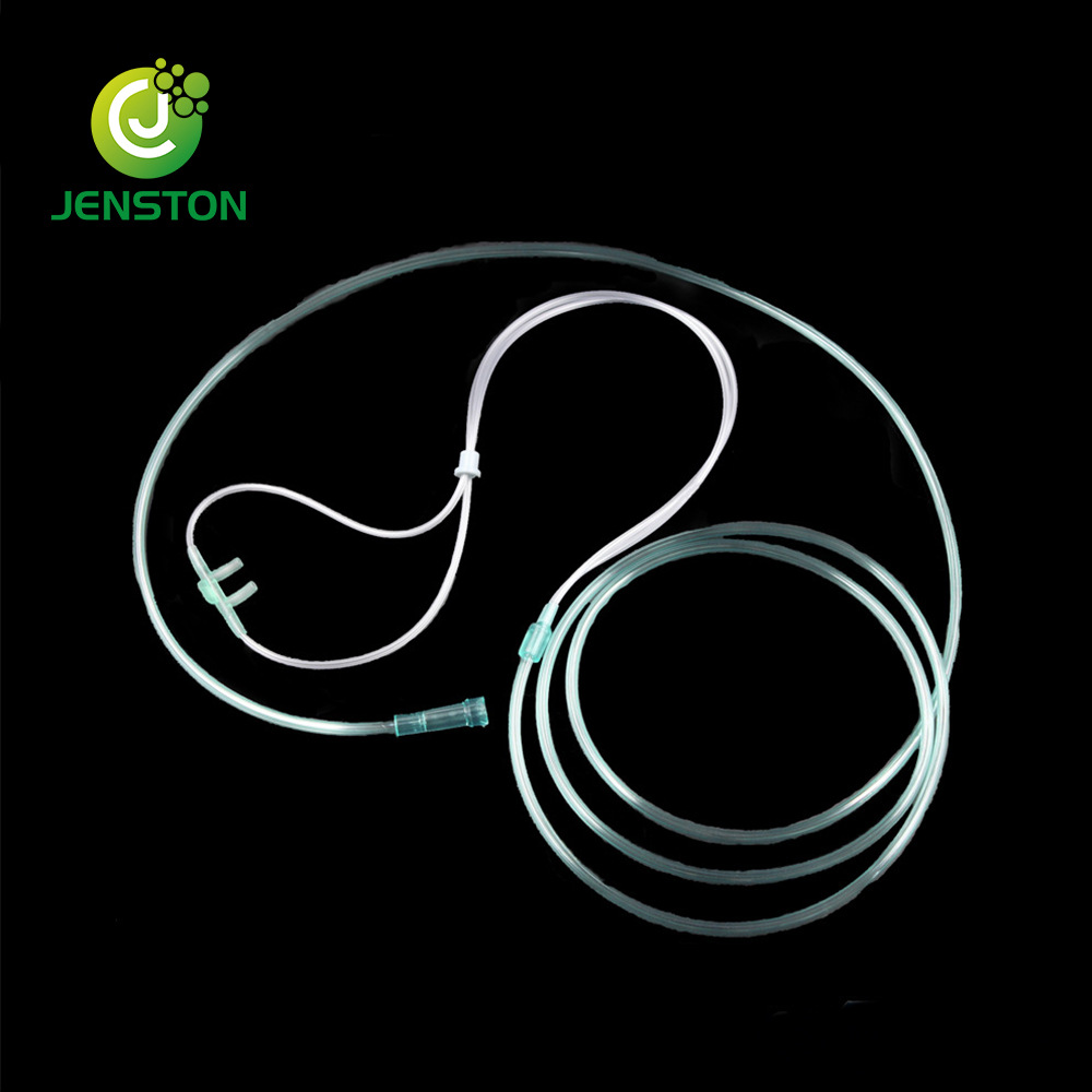 双孔鼻氧管 一次性使用双孔鼻氧管 鼻息管配件供出口