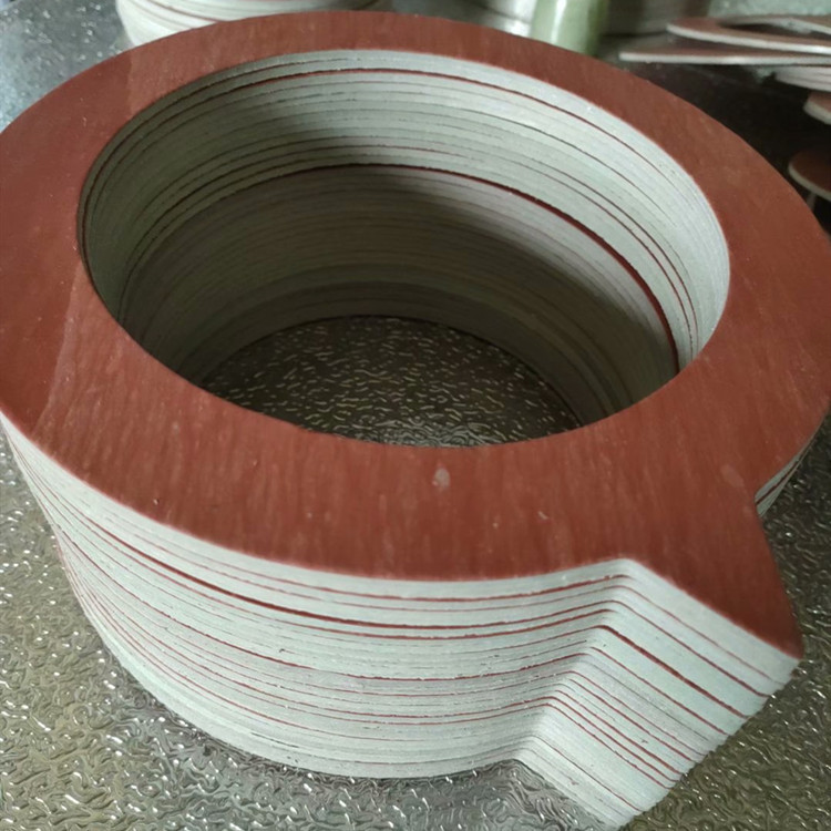 定做石棉垫石棉纸垫带孔密封垫红纸垫