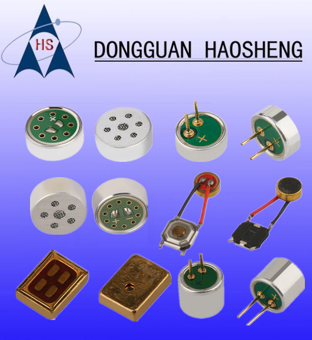 工厂销售电子烟咪头6522602760226050带针脚带线驻极电容