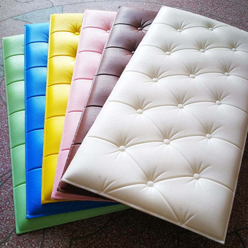 贴墙泡沫板 儿童房 防撞墙上泡沫垫粘贴 自粘墙面防撞保护贴加厚