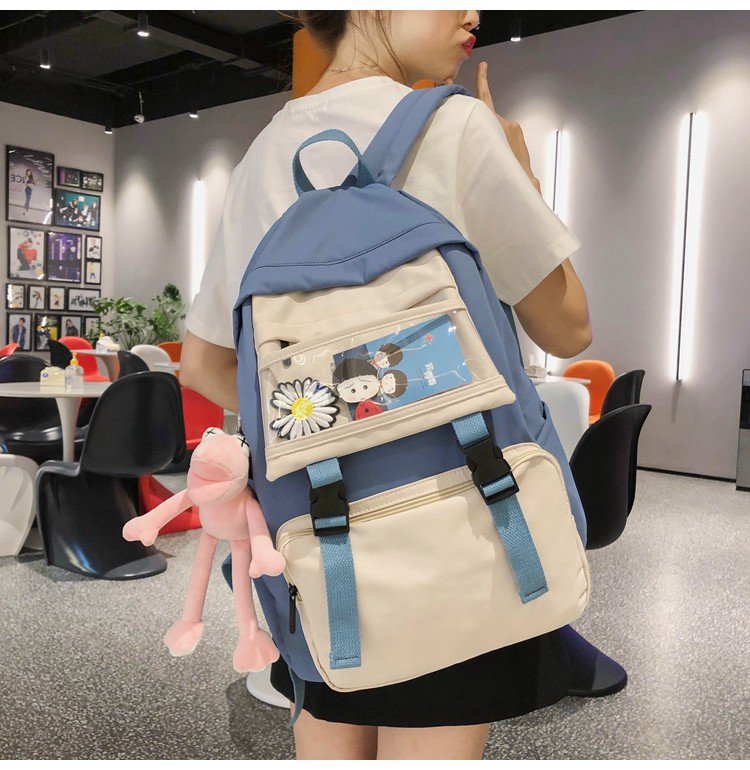 Schoolbag Female Korean High School Harajuku Ulzzang Middle School Student Mori Style Fresh Ins Backpack Backpack