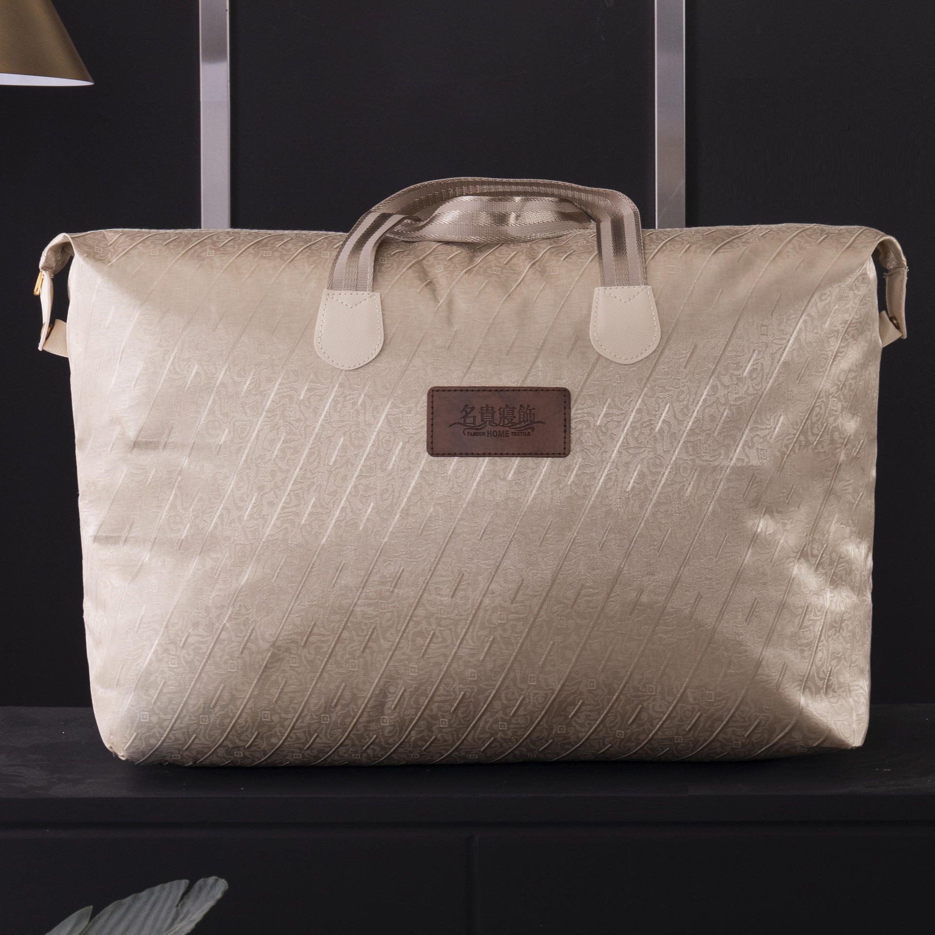 现货供应牛津布手提袋 蚕丝被羽绒被包装袋 支持家纺包装袋定制