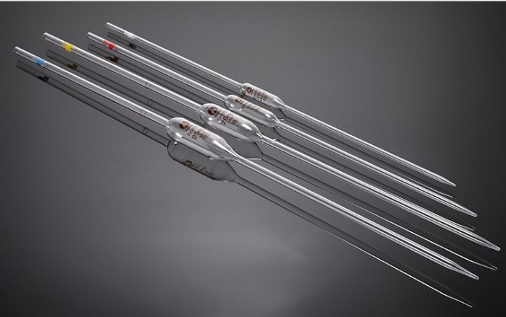 玻璃大肚吸管环标线胖肚大肚移液管1/2/3/5/10/15/20/25/50/100ml